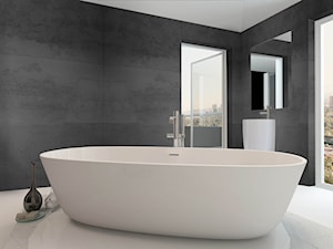 Beton architektoniczny w łazience - zdjęcie od Luxum
