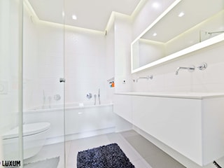 Nowoczesna łazienka w bieli