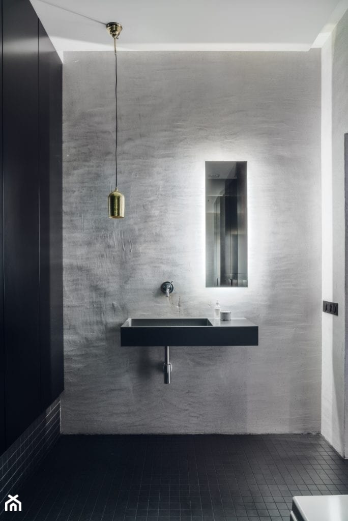 Ciemna umywalka - zdjęcie od Luxum - Homebook