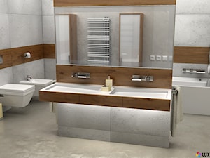 Nowoczesna łazienka z wyposażeniem od Luxum