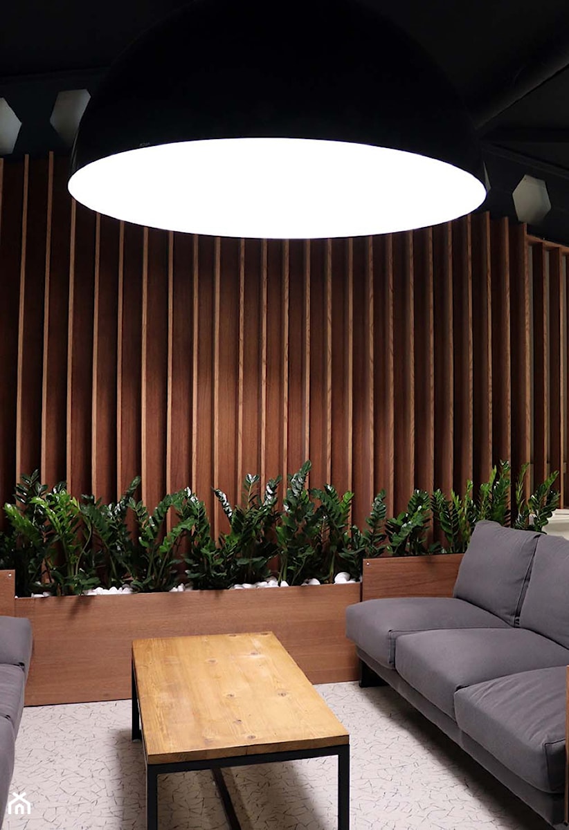 Biura i przestrzenie coworkingowe chętnie wykorzystują w swoich realizacjach nowoczesne, gustowne panele dekoracyjne - zdjęcie od Luxum