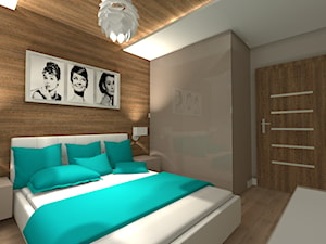 Sypialnia, styl nowoczesny - zdjęcie od Studio Architektury Wnętrz Decor Urszula Chmielewska