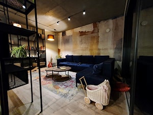 Nasz loft w Krakowie - Salon, styl industrialny - zdjęcie od Ola La 4