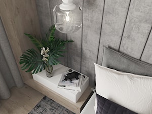 Projekt domu jendorodzinnego 120m2 - Sypialnia, styl minimalistyczny - zdjęcie od NONOVIZ STUDIO