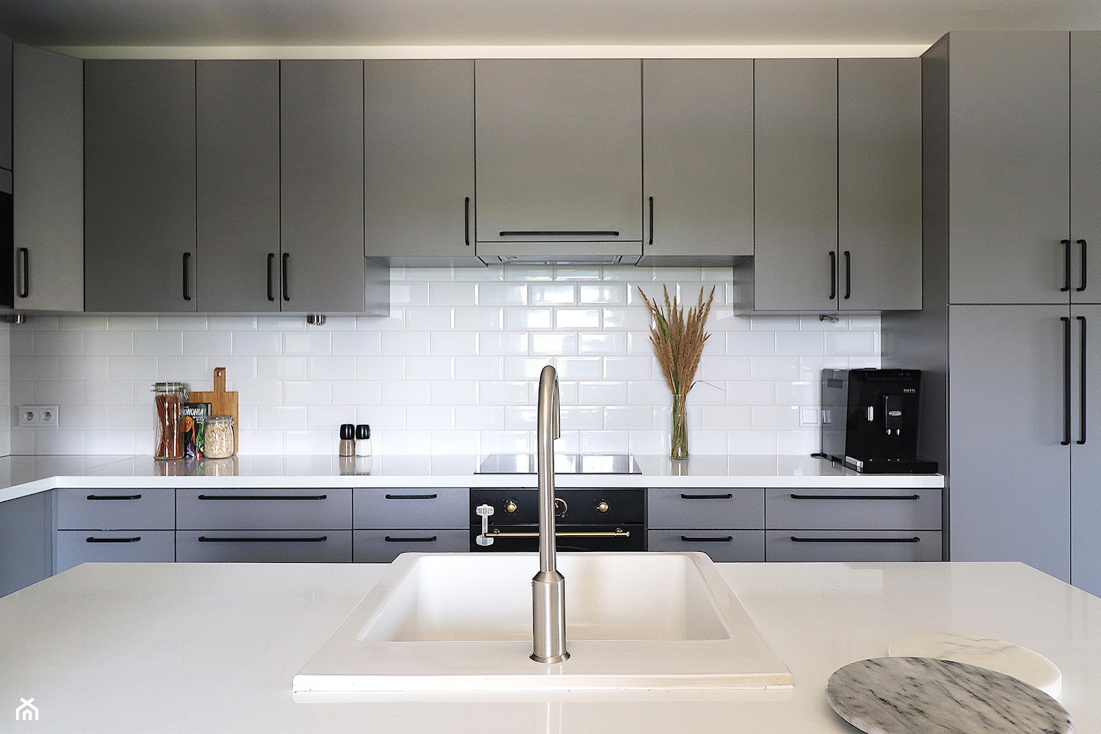 Mieszkanie AL - Kuchnia, styl minimalistyczny - zdjęcie od Agnieszka Lisek architekt wnętrz - Homebook