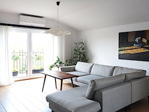 Mieszkanie AL - Salon, styl minimalistyczny - zdjęcie od Agnieszka Lisek architekt wnętrz
