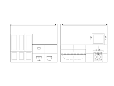 Aranżacje wnętrz - Łazienka: Dom PG - Łazienka, styl tradycyjny - Agnieszka Lisek architekt wnętrz. Przeglądaj, dodawaj i zapisuj najlepsze zdjęcia, pomysły i inspiracje designerskie. W bazie mamy już prawie milion fotografii!
