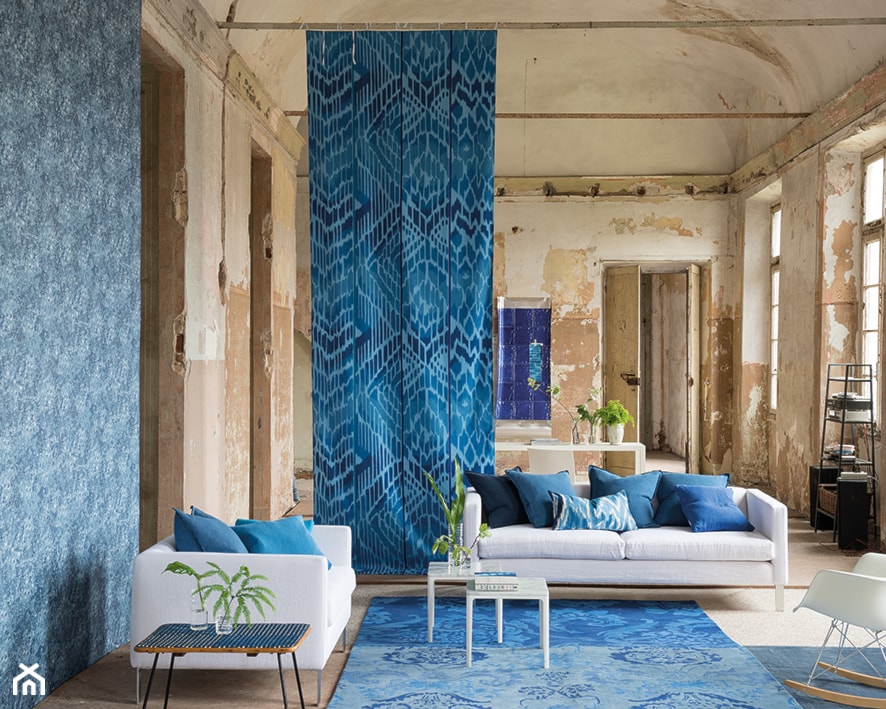 DYWAN DESIGNERS GUILD KASHGAR INDIGO - zdjęcie od Decodore