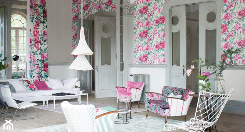 TAPETA SHANGHAI GARDEN PEONY-DESIGNERS GUILD - zdjęcie od Decodore