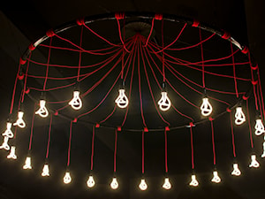 OPRAWA DO LAMPY WISZĄCEJ CZERWONA - zdjęcie od Decodore
