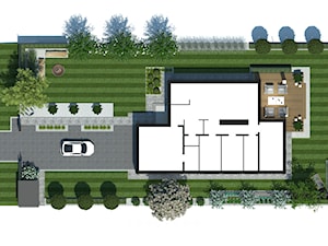 SIMPLE - Ogród, styl nowoczesny - zdjęcie od Landform
