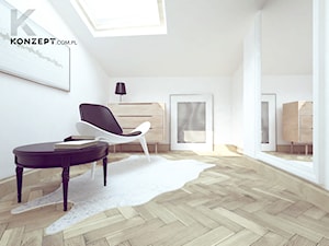 Stolarska II - Średnie białe biuro, styl tradycyjny - zdjęcie od KONZEPT Architekci