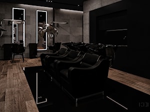 Salon fryzjerski - Wnętrza publiczne, styl minimalistyczny - zdjęcie od KONZEPT Architekci