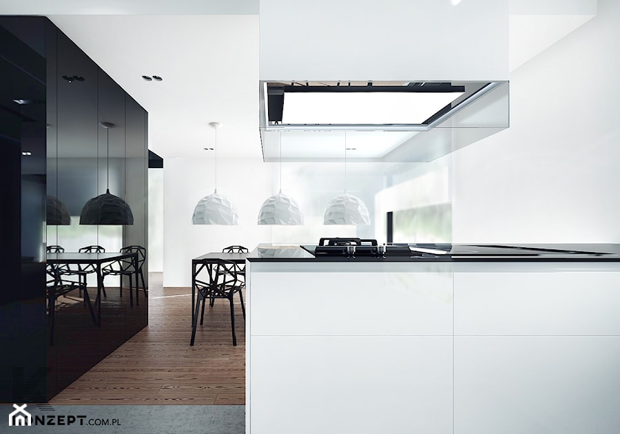 Rzeszotary - Kuchnia, styl minimalistyczny - zdjęcie od KONZEPT Architekci