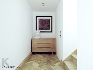 Stolarska II - Mały biały hol / przedpokój, styl tradycyjny - zdjęcie od KONZEPT Architekci