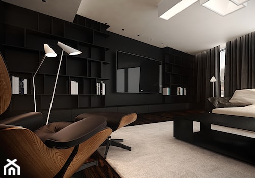 Miodowa - Salon, styl minimalistyczny - zdjęcie od KONZEPT Architekci