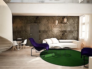 Stolarska II - Salon, styl minimalistyczny - zdjęcie od KONZEPT Architekci