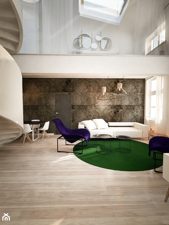 Stolarska II - Salon, styl minimalistyczny - zdjęcie od KONZEPT Architekci - Homebook