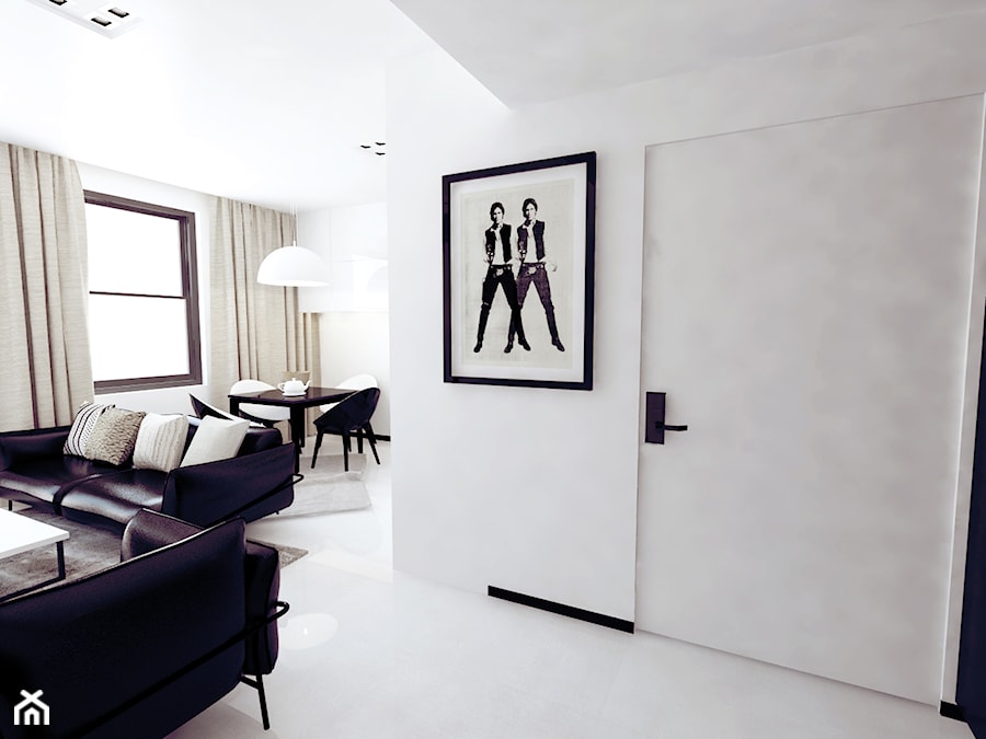 Angel Wawel II - Salon, styl minimalistyczny - zdjęcie od KONZEPT Architekci