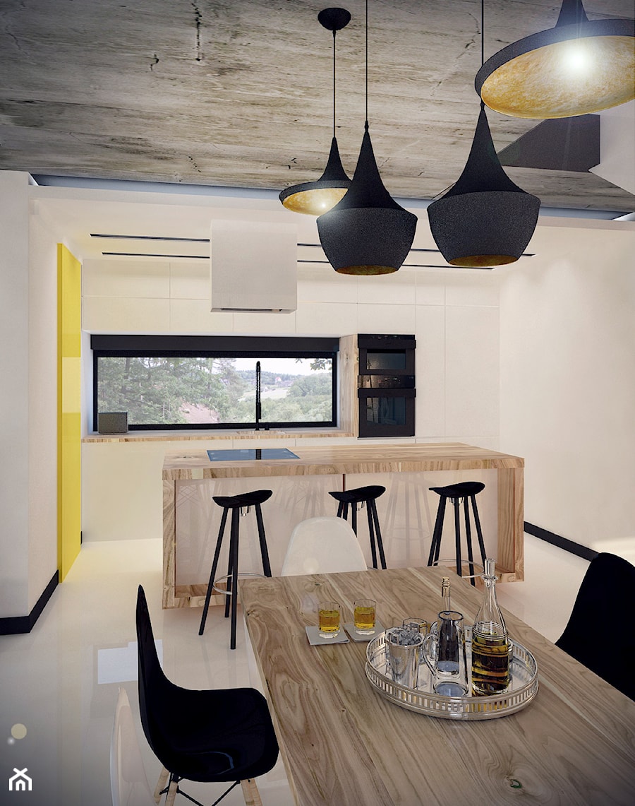Dom w Skale - Kuchnia, styl nowoczesny - zdjęcie od KONZEPT Architekci