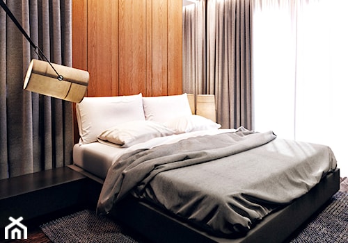 Wieliczka - Mała sypialnia, styl nowoczesny - zdjęcie od KONZEPT Architekci