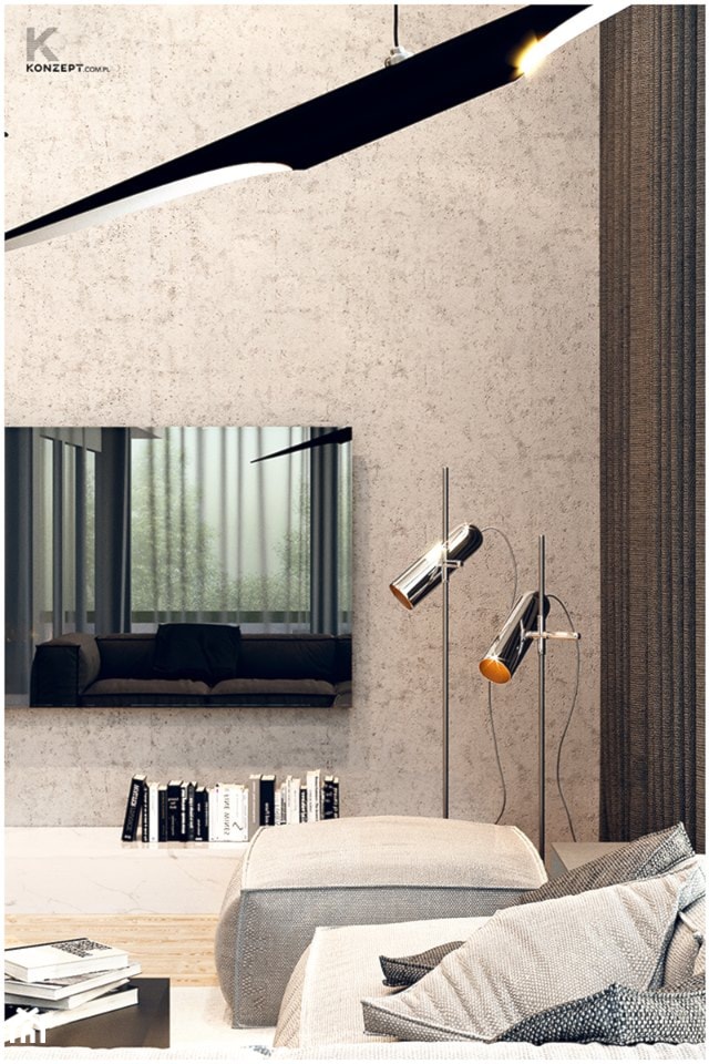 Duren Niemcy - Salon, styl nowoczesny - zdjęcie od KONZEPT Architekci