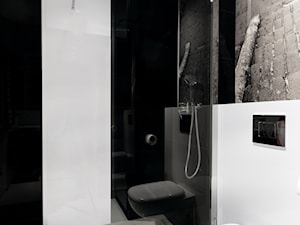 Łazienka z fototapetą - zdjęcie od Pracownia Architektury Wnętrz Decoroom