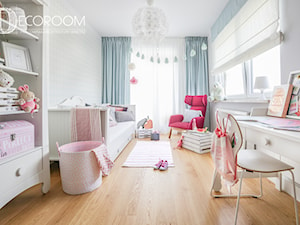 Pokój dla dziewczynki - Pokój dziecka, styl skandynawski - zdjęcie od Pracownia Architektury Wnętrz Decoroom