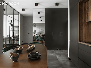 Salon z otwartą kuchnią - zdjęcie od Pracownia Architektury Wnętrz Decoroom
