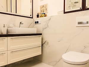 Mokotów 73m2 - Mała łazienka, styl glamour - zdjęcie od Łukasz Milewski Architekt