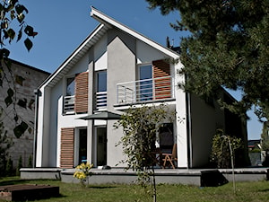 Dom jednorodzinny w Markach - Nowoczesne domy, styl nowoczesny - zdjęcie od Łukasz Milewski Architekt
