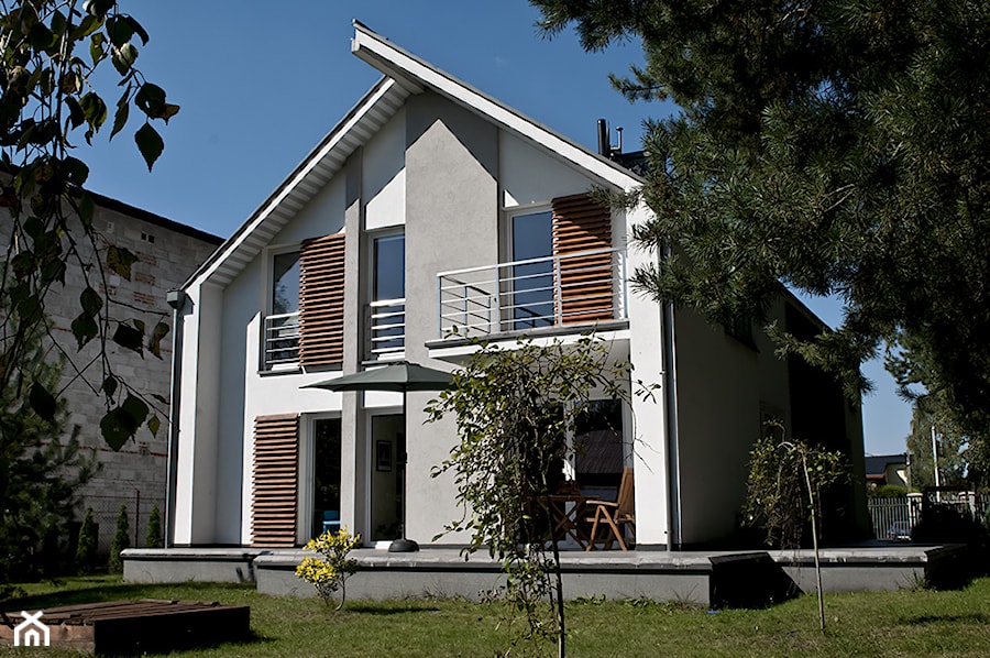 Dom jednorodzinny w Markach - Nowoczesne domy, styl nowoczesny - zdjęcie od Łukasz Milewski Architekt