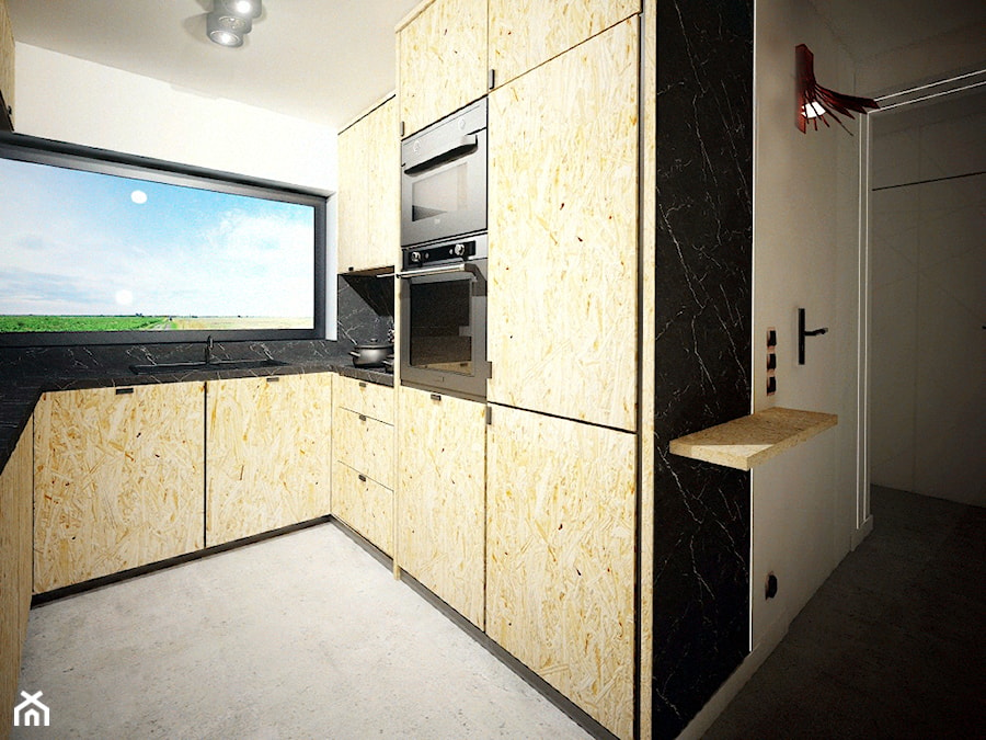 Mieszkanie osb - Kuchnia, styl industrialny - zdjęcie od Art-Design Karol Jurczyk