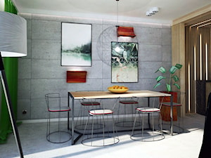 Mieszkanie osb - Jadalnia, styl industrialny - zdjęcie od Art-Design Karol Jurczyk