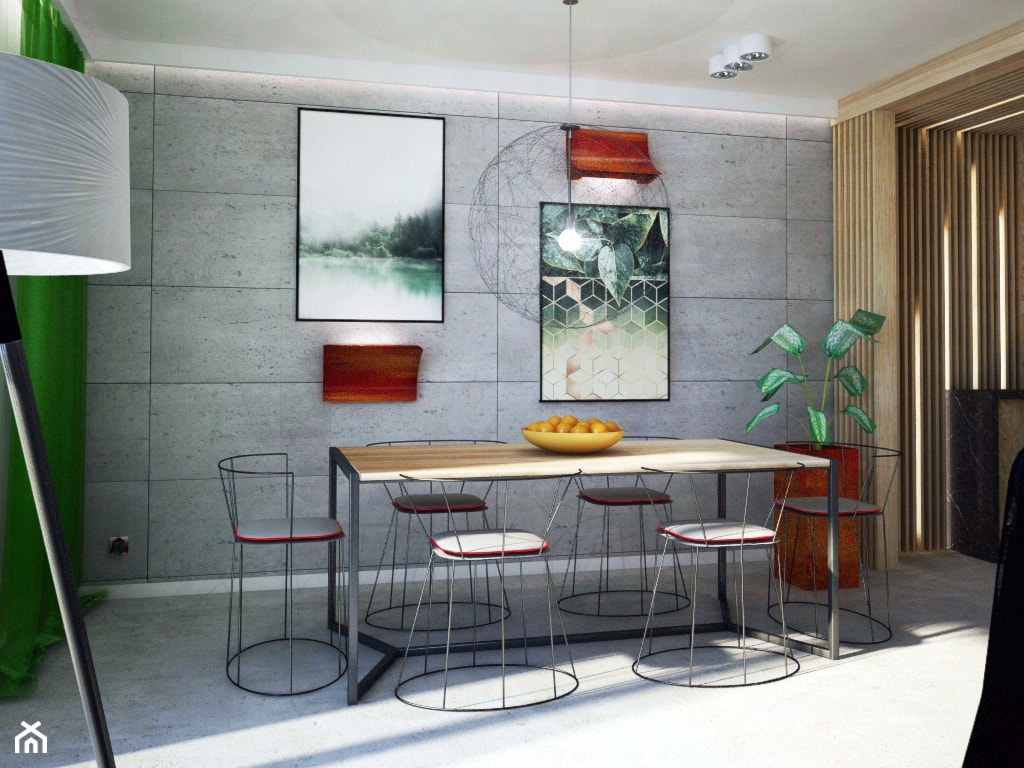 Mieszkanie osb - Jadalnia, styl industrialny - zdjęcie od Art-Design Karol Jurczyk - Homebook