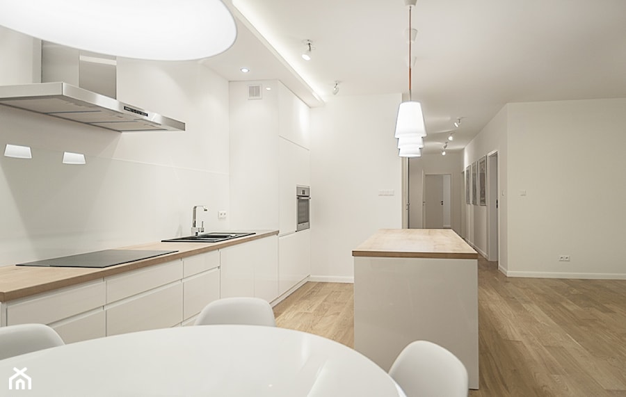 Wilanów, Mieszkanie 97m² - Kuchnia, styl nowoczesny - zdjęcie od Deco Nova