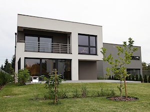 WILLA ŻUREK 01 proj. J. Żurek - Duże jednopiętrowe nowoczesne domy pasywne murowane, styl minimalistyczny - zdjęcie od Żurek Studio