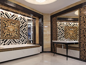 Projekt i realizacja łazienki pokazowej Gianni Versace CD