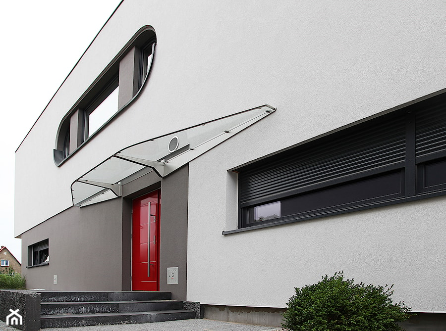 WILLA ŻUREK 01 proj. J. Żurek - Średnie jednopiętrowe nowoczesne domy murowane, styl minimalistyczny - zdjęcie od Żurek Studio