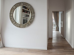Apartament z jeleniem: geometryczny szyk - Salon, styl minimalistyczny - zdjęcie od Studio Podłóg Grodex