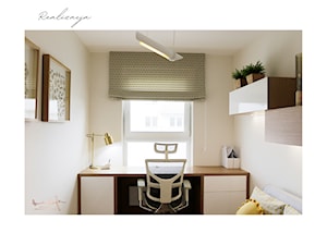 Domowe biuro - Biuro, styl nowoczesny - zdjęcie od Anna KarJan Pracownia architektury wnętrz