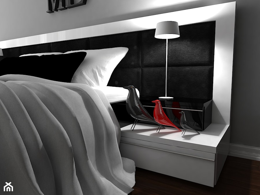 sennie - Sypialnia, styl minimalistyczny - zdjęcie od IDEA DESIGN