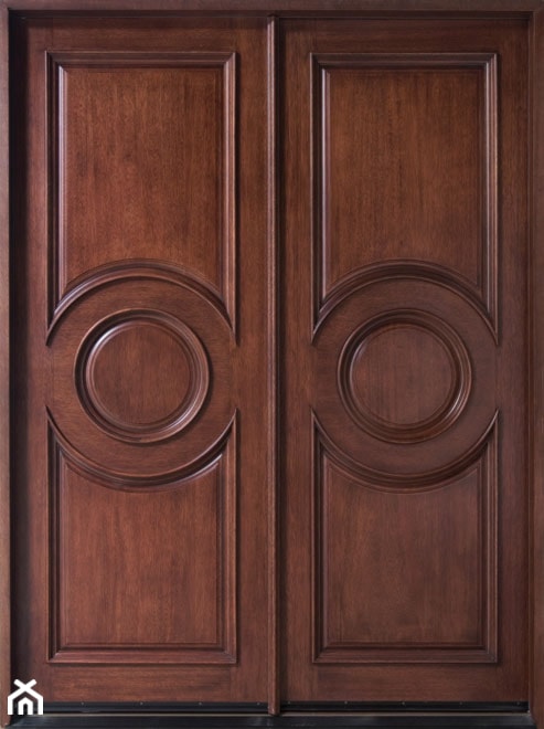 drzwi zewnętrzne drewniane Atmanstyl - zdjęcie od Atmanstyl.pl