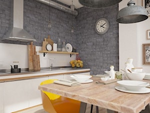 Vini - Średnia otwarta kuchnia jednorzędowa, styl nowoczesny - zdjęcie od STONE MASTER