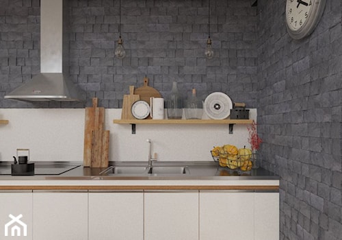 Vini - Kuchnia jednorzędowa, styl nowoczesny - zdjęcie od STONE MASTER