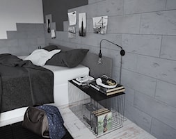 Concrete Gray - Sypialnia - zdjęcie od STONE MASTER - Homebook