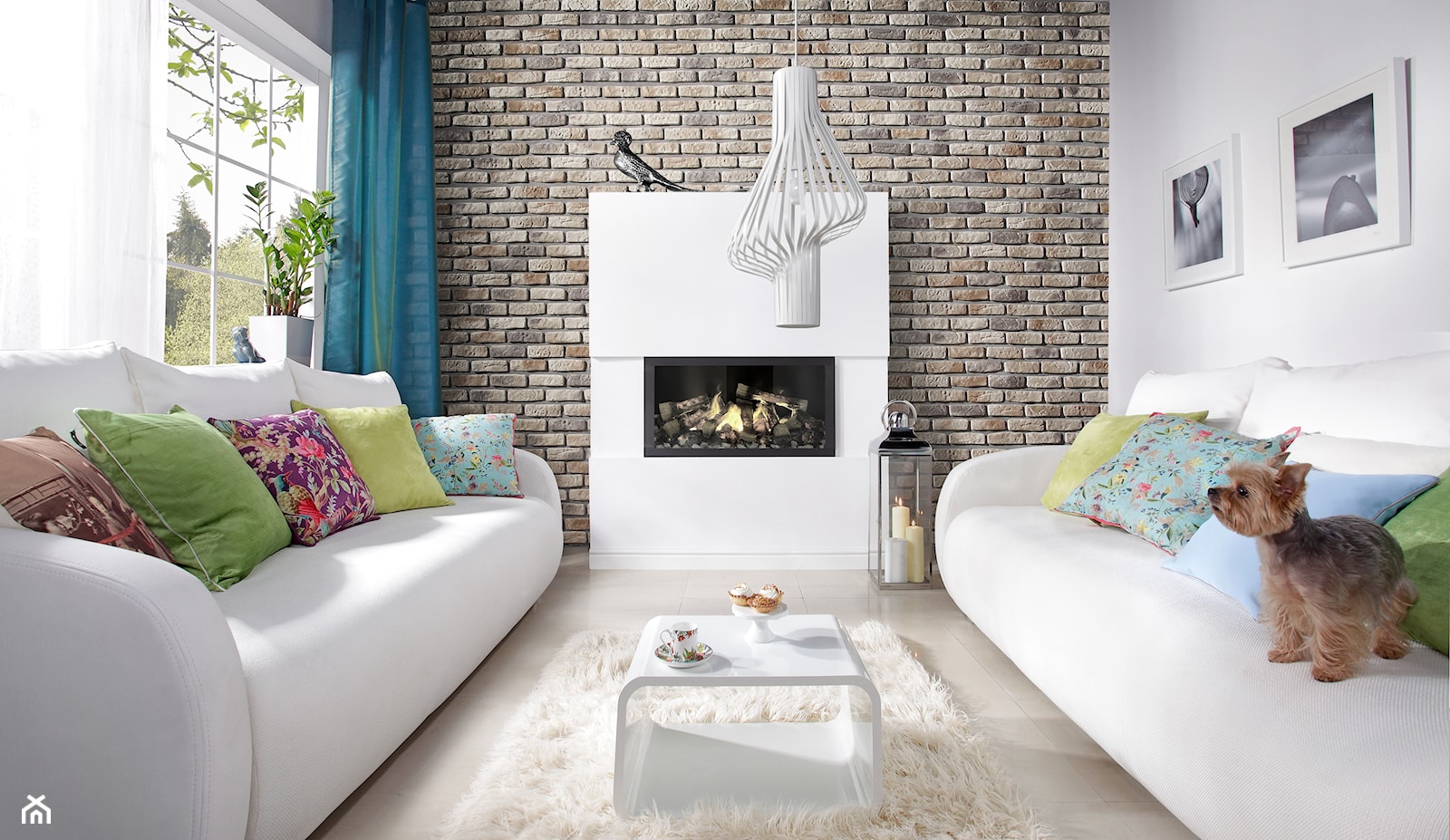 Loft Brick - Salon - zdjęcie od STONE MASTER - Homebook