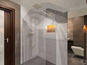 łazienka dolna Ostrów (Z) - Łazienka, styl minimalistyczny - zdjęcie od Dorota Narwojsz-Szal