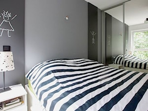 Mieszkanie na warszawskiej Ochocie - Sypialnia, styl nowoczesny - zdjęcie od Abu Wnętrza
