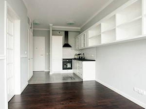 Jasnodowrska - mieszkanie dla singielki - Salon, styl skandynawski - zdjęcie od Abu Wnętrza